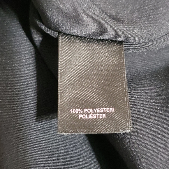 ❤Host Pick❤Victoria's Secret Chiffon Black Maxi Dress w/Belt - Picture 12 of 14